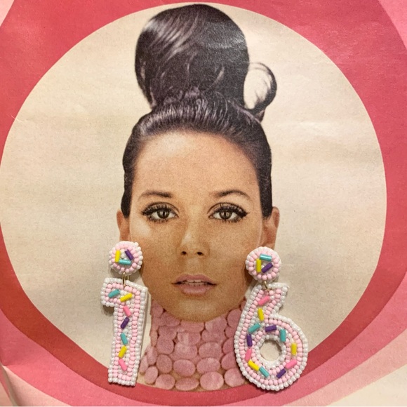 Sweet 16 Beaded‎ Earrings Boutique - Picture 3 of 4